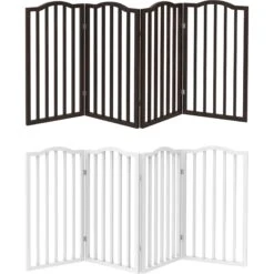 Pet Adobe 4-Panel Freestanding Dog & Cat Gate -Dog Supplies 314947 PT5. AC SS1800 V1626388931