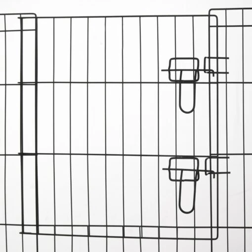 Pet Adobe 8-Panel Folding Metal Dog & Cat Playpen & Door -Dog Supplies 315027 PT6. AC SS1800 V1626391315