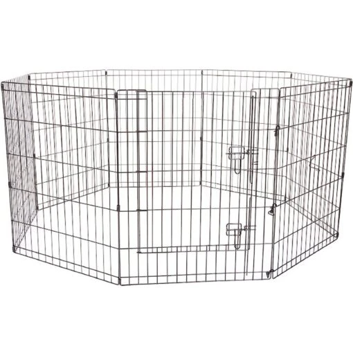 Pet Adobe Folding Puppy Playpen -Dog Supplies 315034 MAIN. AC SS1800 V1626357963