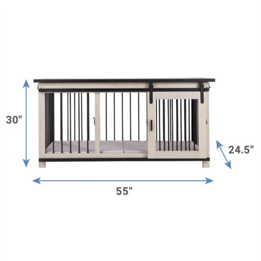 Frisco "Rockford" Dog Crate Credenza & Mat -Dog Supplies 315187 PT2. AC SS1800 V1634217805