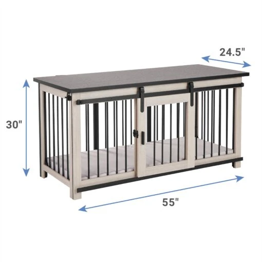 Frisco "Rockford" Dog Crate Credenza & Mat -Dog Supplies 315187 PT3. AC SS1800 V1634217787