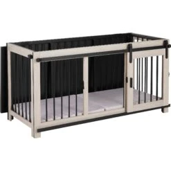 Frisco "Rockford" Dog Crate Credenza & Mat -Dog Supplies 315187 PT4. AC SS1800 V1634154719