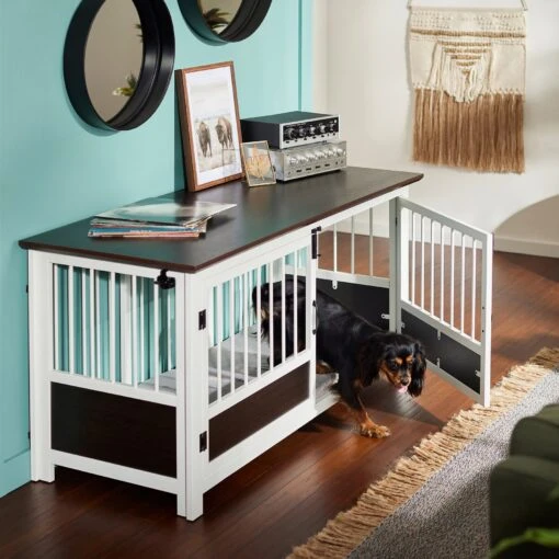 Frisco "Roma" Dog Crate Credenza & Mat -Dog Supplies 315189 MAIN. AC SS1800 V1636564333