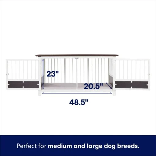 Frisco "Roma" Dog Crate Credenza & Mat -Dog Supplies 315189 PT2. AC SS1800 V1681145359