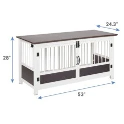 Frisco "Roma" Dog Crate Credenza & Mat -Dog Supplies 315189 PT3. AC SS1800 V1681145357