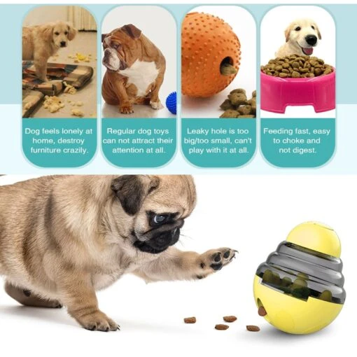 Hanamya Interactive Food/Treats Dispensing Dog Toy -Dog Supplies 318128 PT1. AC SS1800 V1703881075