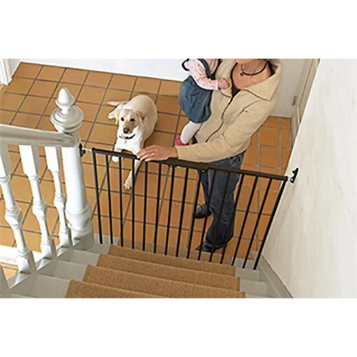 Scandinavian Pet Streamline Extra Tall Wall Mounted Dog Gate -Dog Supplies 318466 PT2. AC SS1800 V1630708600