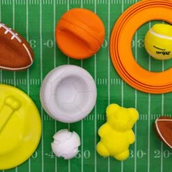 Nylabone Power Play Tennis Teddy Gripz Dog Toy -Dog Supplies 329495 PT2. AC SS1800 V1685648728