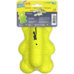 Nylabone Power Play Tennis Teddy Gripz Dog Toy -Dog Supplies 329495 PT5. AC SS1800 V1685650135