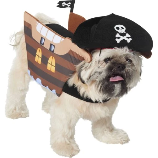 Frisco Pirate Ship Dog & Cat Costume -Dog Supplies 335078 MAIN. AC SS1800 V1658346913