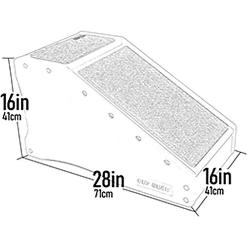 Pet Gear Supertrax Combination Dog & Cat Step & Ramp -Dog Supplies 342005 PT1. AC SS1800 V1673379521