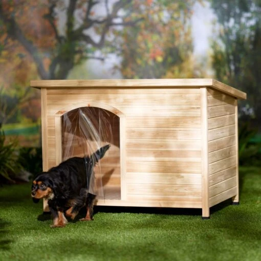 Frisco Classic Ready To Paint Wood Dog Houses -Dog Supplies 343971 MAIN. AC SS1800 V1660700596