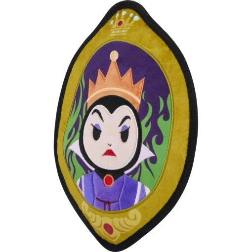 Disney Villains Evil Queen Mirror Flat Plush Squeaky Dog Toy -Dog Supplies 344473 MAIN. AC SS1800 V1657657086