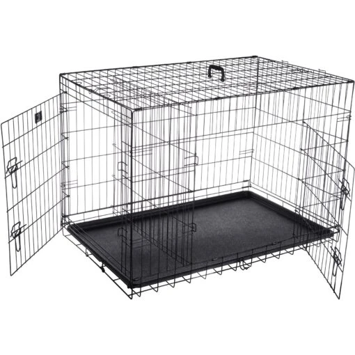 Pet Adobe Portable Folding Wire Dog Crate -Dog Supplies 345018 MAIN. AC SS1800 V1637283175