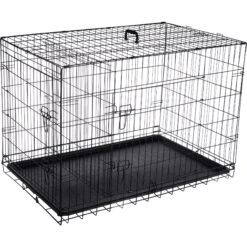 Pet Adobe Portable Folding Wire Dog Crate -Dog Supplies 345018 PT5. AC SS1800 V1637279543