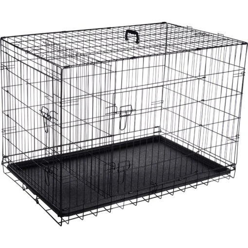 Pet Adobe Portable Folding Wire Dog Crate -Dog Supplies 345018 PT5. AC SS1800 V1637279543