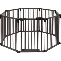 Frisco Wood & Metal 8-Panel Configurable Gate & Playpen -Dog Supplies 352629 PT3. AC SS1800 V1657657094