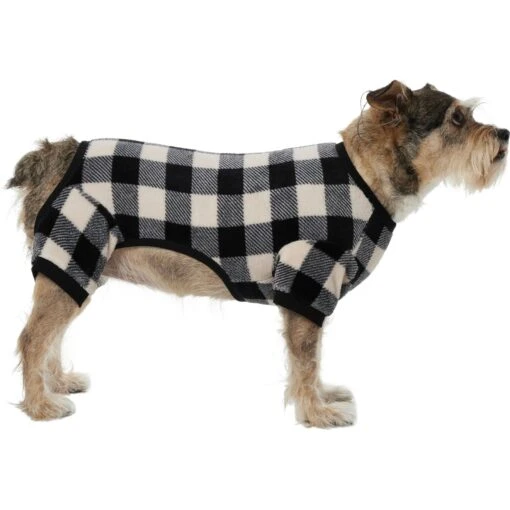 Frisco Plaid Dog & Cat Fleece Pajamas -Dog Supplies 353755 MAIN. AC SS1800 V1659011017