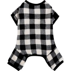 Frisco Plaid Dog & Cat Fleece Pajamas -Dog Supplies 353755 PT4. AC SS1800 V1659725808