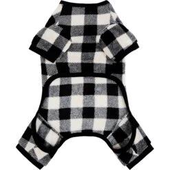 Frisco Plaid Dog & Cat Fleece Pajamas -Dog Supplies 353755 PT5. AC SS1800 V1659725628