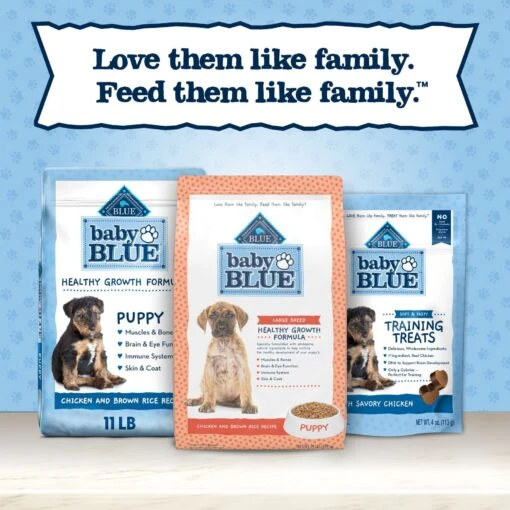 Blue Buffalo Baby Blue Large Breed Healthy Growth Formula Natural Chicken & Brown Rice Recipe Puppy Dry Food, 24-lb Bag -Dog Supplies 354132 PT8. AC SS1800 V1646089612