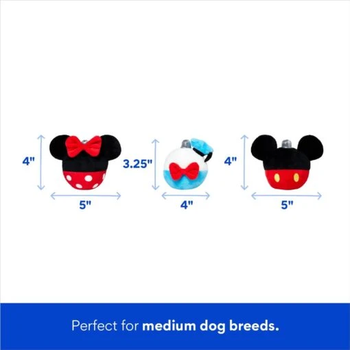 Disney Holiday Mickey & Friends Christmas Tree Hide & Seek Puzzle Plush Squeaky Dog Toy -Dog Supplies 356013 PT2. AC SS1800 V1695043870