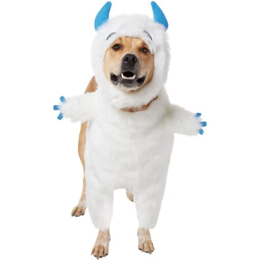 Frisco Front Walking Abominable Snowman Dog & Cat Costume -Dog Supplies 358037 MAIN. AC SS1800 V1660765669