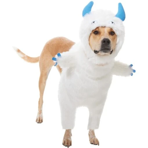 Frisco Front Walking Abominable Snowman Dog & Cat Costume -Dog Supplies 358037 PT4. AC SS1800 V1660756847