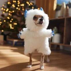 Frisco Front Walking Abominable Snowman Dog & Cat Costume -Dog Supplies 358037 PT7. AC SS1800 V1661797473