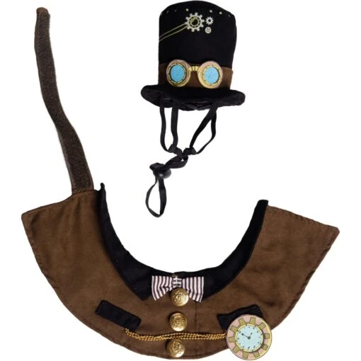 Pet Krewe Steam Punk Dog Costume -Dog Supplies 361130 PT2. AC SS1800 V1648076859