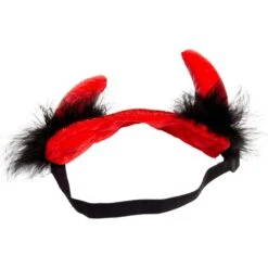 Pet Krewe Cat Devil Red Hat Dog Costume, One Size -Dog Supplies 361138 PT3. AC SS1800 V1648071458