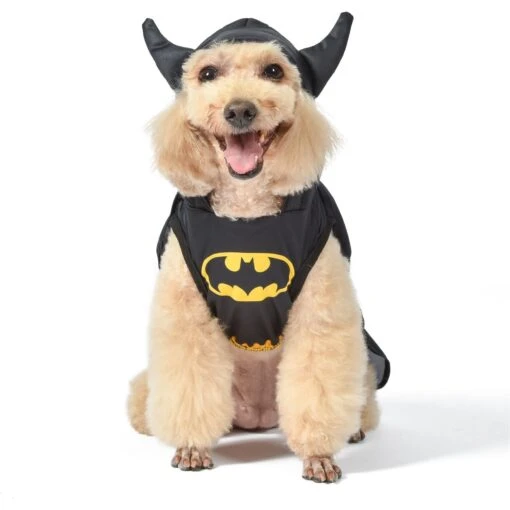 Fetch For Pets DC Comics Batman Hooded Halloween Dog Costume -Dog Supplies 364635 PT1. AC SS1800 V1659806899