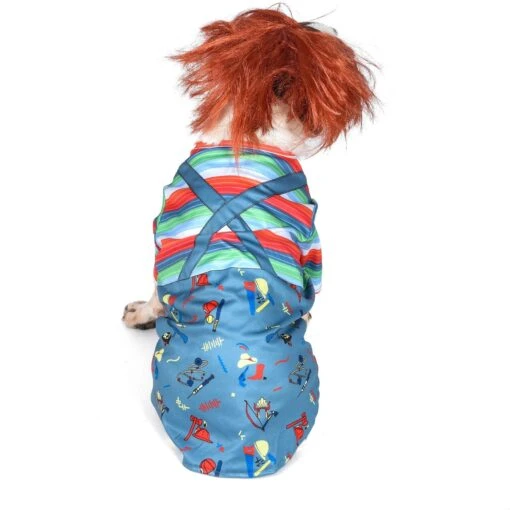 Fetch For Pets NBC Horror Chucky Halloween Dog Costume -Dog Supplies 364880 PT2. AC SS1800 V1659806300