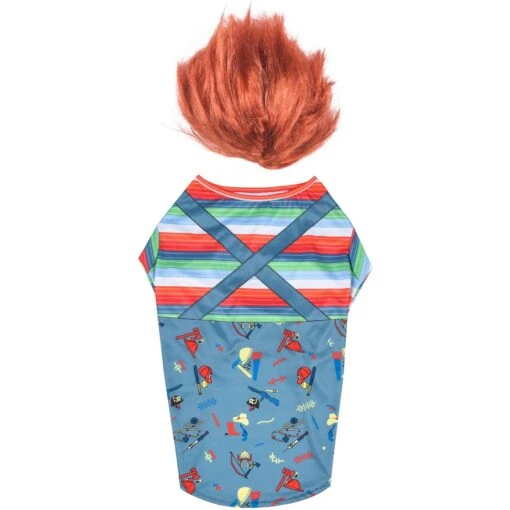 Fetch For Pets NBC Horror Chucky Halloween Dog Costume -Dog Supplies 364880 PT4. AC SS1800 V1659807203