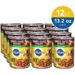 Pedigree Choice Cuts In Gravy With Beef Adult Canned Dog Food & Pedigree Choice Cuts In Gravy Beef & Country Stew Adult Canned Wet Dog Food Variety Pack -Dog Supplies 367568 PT5. AC SS1800 V1645742498