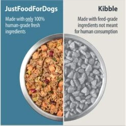 JustFoodForDogs Venison & Squash Recipe Frozen Human-Grade Fresh Dog Food -Dog Supplies 368105 PT2. AC SS1800 V1696968330