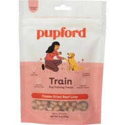 Pupford Beef Liver Training Freeze-Dried Dog Treats -Dog Supplies 368260 PT3. AC SS1800 V1677538544