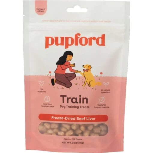 Pupford Beef Liver Training Freeze-Dried Dog Treats -Dog Supplies 368260 PT3. AC SS1800 V1677538544