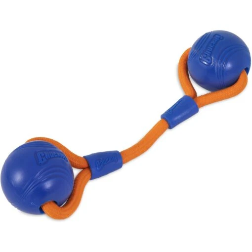 Chuckit! Crunch Duo Tug Dog Toy, Orange -Dog Supplies 369049 PT4. AC SS1800 V1645588020