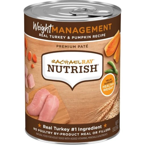 Rachael Ray Nutrish Weight Management Real Turkey & Pumpkin Wet Dog Food, 13-oz Can, Case Of 12 -Dog Supplies 373435 MAIN. AC SS1800 V1674079729