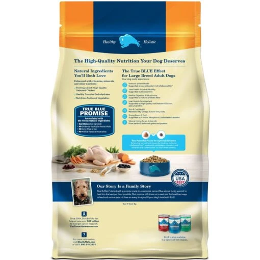 Blue Buffalo Life Protection Formula Large Breed Adult Chicken & Brown Rice Recipe Dry Dog Food -Dog Supplies 46882 PT1. AC SS1800 V1701932657