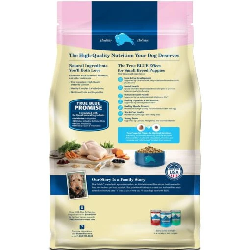 Blue Buffalo Life Protection Formula Small Breed Puppy Chicken & Oatmeal Recipe Dry Dog Food -Dog Supplies 46906 PT1. AC SS1800 V1636150647