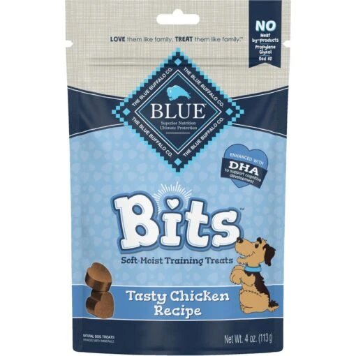 Blue Buffalo Blue Bits Tasty Chicken Recipe Soft-Moist Training Dog Treats -Dog Supplies 46937 MAIN. AC SS1800 V1691601644