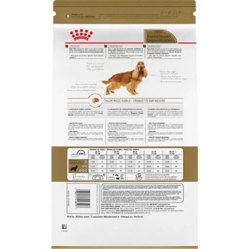 Royal Canin Breed Health Nutrition Cocker Spaniel Adult Dry Dog Food -Dog Supplies 48717 PT1. AC SS1800 V1695217622