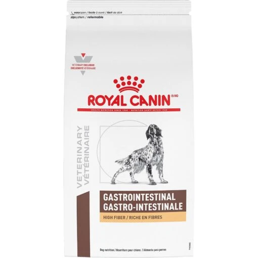 Royal Canin Veterinary Diet Adult Gastrointestinal High Fiber Dry Dog Food -Dog Supplies 48746 MAIN. AC SS1800 V1691438242