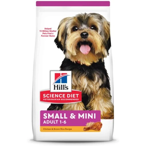 Hill's Science Diet Adult Small & Mini Chicken Meal & Rice Recipe Dry Dog Food -Dog Supplies 48941 MAIN. AC SS1800 V1692798022