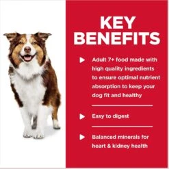 Hill's Science Diet Adult 7+ Beef & Barley Entree Canned Dog Food -Dog Supplies 48971 PT3. AC SS1800 V1598148684