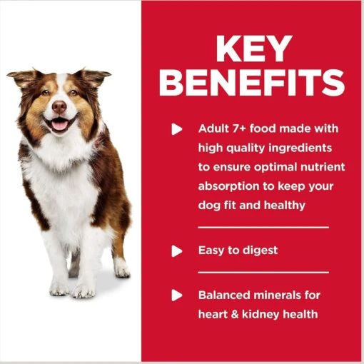 Hill's Science Diet Adult 7+ Beef & Barley Entree Canned Dog Food -Dog Supplies 48971 PT3. AC SS1800 V1598148684