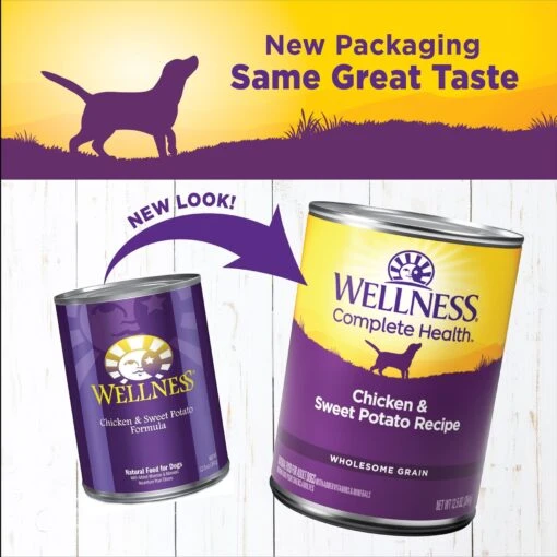 Wellness Complete Health Chicken & Sweet Potato Formula Natural Canned Dog Food -Dog Supplies 49201 PT1. AC SS1800 V1686747709