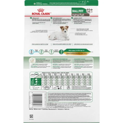 Royal Canin Size Health Nutrition Small Aging 12+ Dry Dog Food -Dog Supplies 50257 PT1. AC SS1800 V1697142971